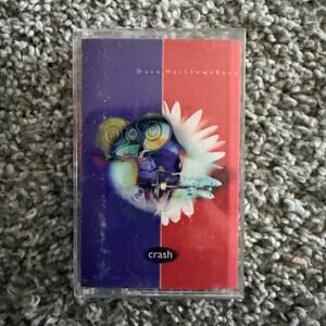 Dave Matthews Band Crash Cassette Tape 1991